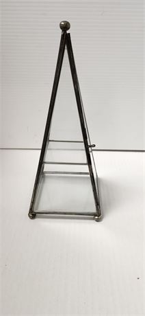 Glass Pyramid Display Cabinet