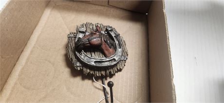 Horse & Horseshoe Wall Hook
