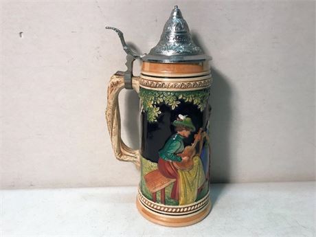 Gerz W. Germany 11" Tall Ceramic Stein (#2)