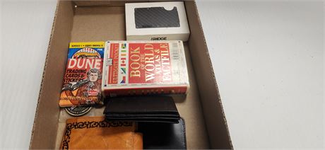 Dune Trading Cards & Wallets & Pocket Atlas & Misc.