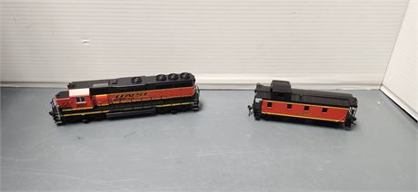 Bachmann Train Engine & Train Car