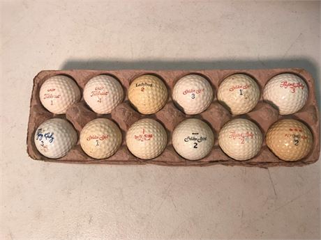 Dozen Lady Golf Balls