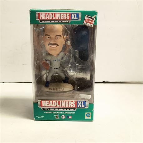 Headliners XL David Wells Bobblehead