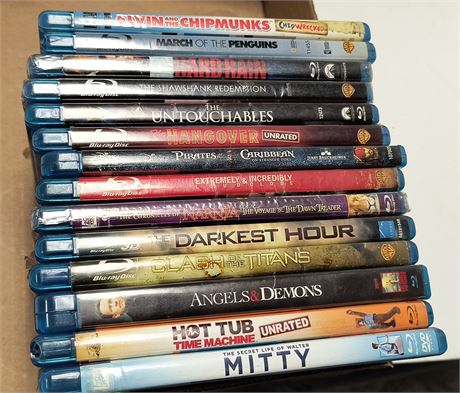 Lot Of Blu Rays