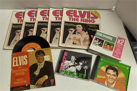 Elvis CD's & Elvis Record & Elvis Books & Misc.