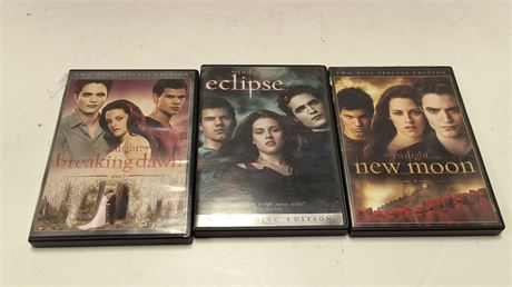 Twilight Saga DVD's