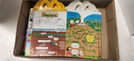 McDonalds Happy Meal Boxes
