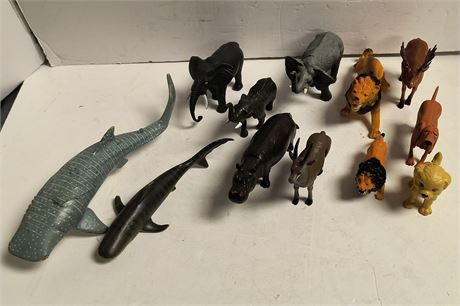 Lot Of Toy Animals