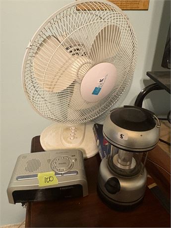 Misc, Fan, Clock, Flashlight