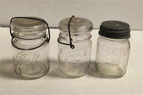 Atlas & Ball Canning Jars