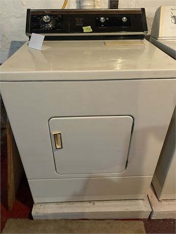 Gas Dryer (in basement)