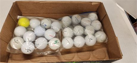 Lot Of Callaway Golf Balls