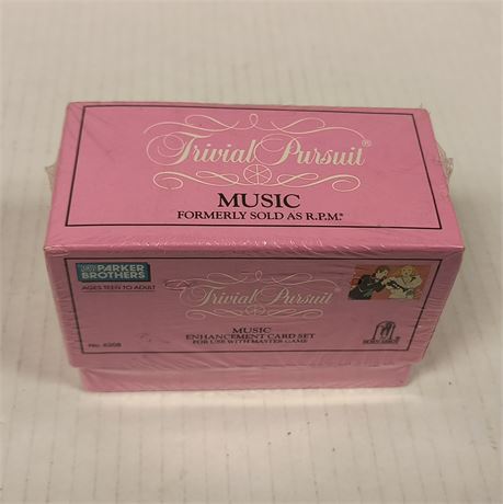 Trivial Pursuit Music Trivia Game