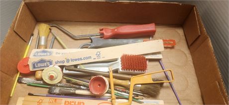 Lot Of Misc. Paint Brushes