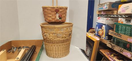 Wicker Baskets & Misc.