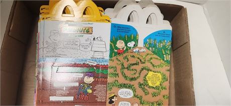McDonalds Happy Meal Boxes