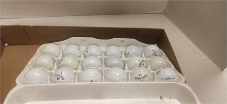 Lot Of Golf Balls