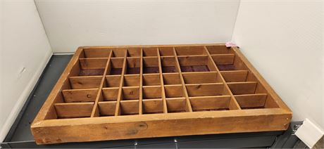 Wood Display Shelf