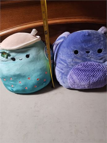 2 Big Squishmallow plush toys