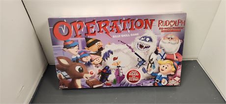 Rudolph The Red Nose Reindeer Operation Board Game