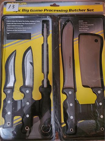 NIB Game processing knife set