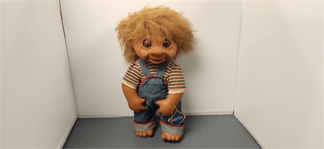 Vintage Thomas Dam Norfin 18" Troll Doll