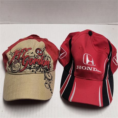 Jeff Gordan & Honda Baseball Hats