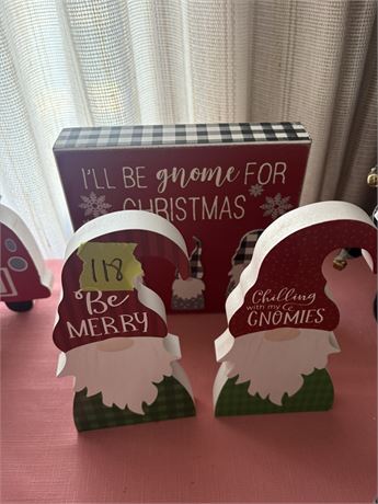 Christmas Gnome Decor