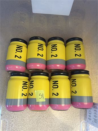 No. 2 Glass Jars