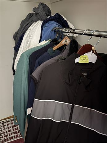 Men's Clothing, Jackets, Shorts