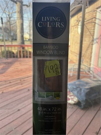Bamboo Window Blind