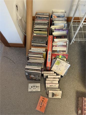 Cassettes and CDs