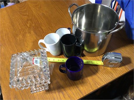 Misc. Items including Porcelain Cup