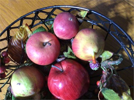 Plastic Fruit Center Piece