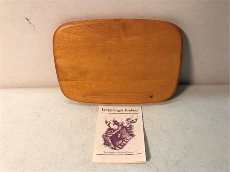 Longaberger Basket Lid