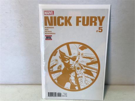 Nick Fury #5 Marvel Comic Book