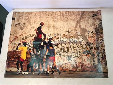 1989 Michael Jordan Wheaties Poster