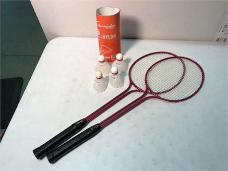 Champions Sports Badminton Rackets & Shuttlecocks