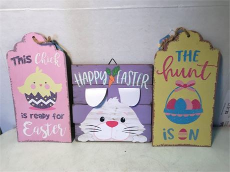 3 Easter Signs