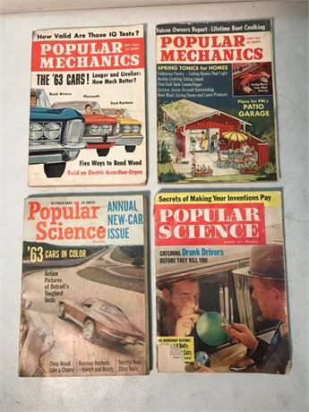 Popular Science & Mechanics Magazines