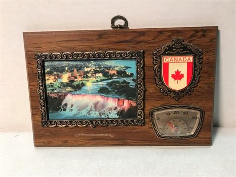 Canada Niagara Falls Plaque Thermometer