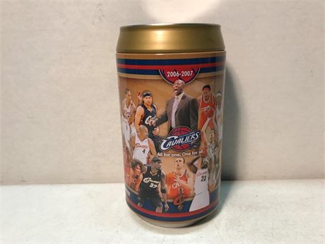 2006-2007 Cleveland Cavaliers Puzzle & Piggy Bank Tin