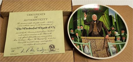 Vintage Collectible Wizard Of Oz Collector Plate