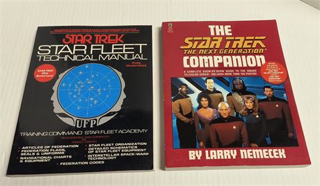 2 Star Trek Books