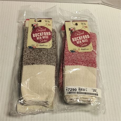 Original Redfod Red Heel Socks