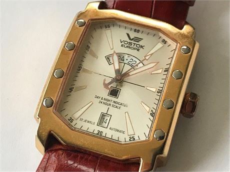 Vostok Europe Arktika Atomic Icebreaker 32 Jewels Automatic Watch
