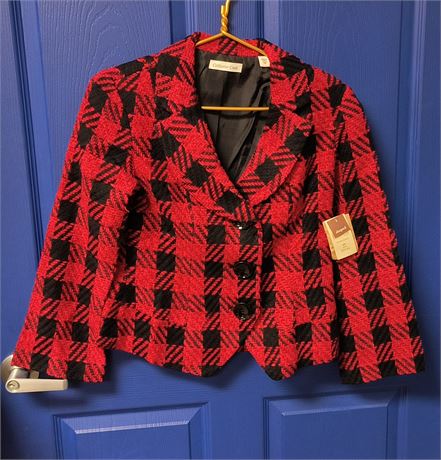 Coldwater Creek Checked Jacket. Size P8