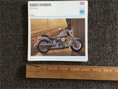 Collectable Motorcycle Cards