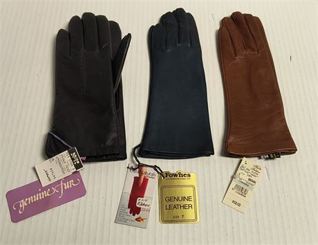 Lot Of Various Gloves