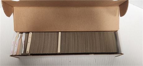 Box Of Misc. Baseball Cards